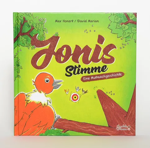 Bild: Bilinguales Kinderbuch "Jonis Stimme / Joni's Voice" erschienen