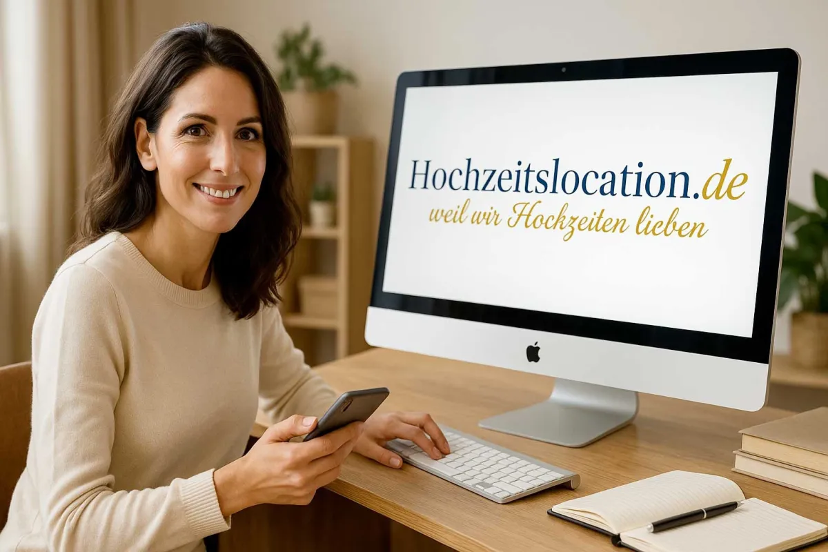 Eine persönliche Hochzeitsassistenz per Klick: Hochzeitslocation.de begleitet Paare individuell.  (© © Hochzeitslocation.de )