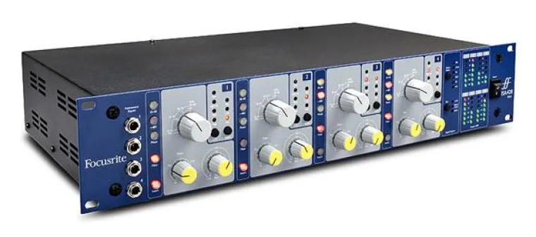 Bild: Focusrite präsentiert 4-Kanal Mic-Preamp ISA428 MkII