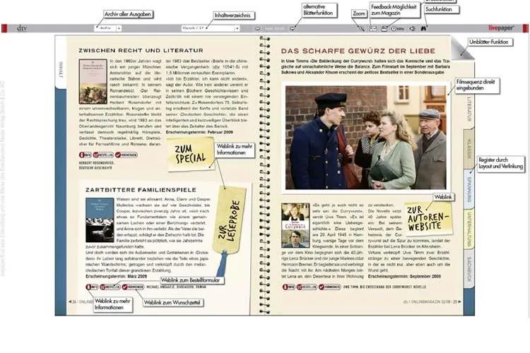 livepaper® - der interaktive Prospekt als multimediales Erlebnis Bild: livepaper® - der interaktive Prospekt als multimediales Erlebnis