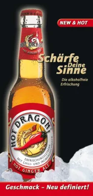 Bild: Hot Dragon® in Partylaune - Alkoholfreies Scharfgetränk ist Partner der OK! Fashion Party Tour 2010