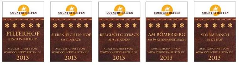 Bild: Die besten Wanderreitstationen: Country-Reiten.de zeichnet 5-Sterne-Betriebe aus