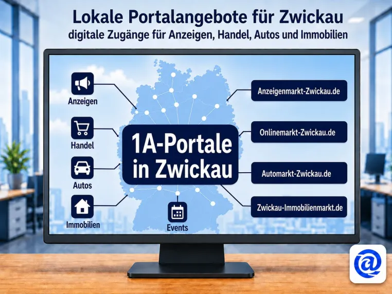 Zwickau erhält lokale Portalübersicht für Angebote, Anzeigen, Wohnen und Autos Bild: Zwickau erhält lokale Portalübersicht für Angebote, Anzeigen, Wohnen und Autos