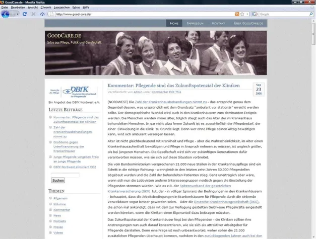 Bild: Good-Care.de bloggt für Pflegende