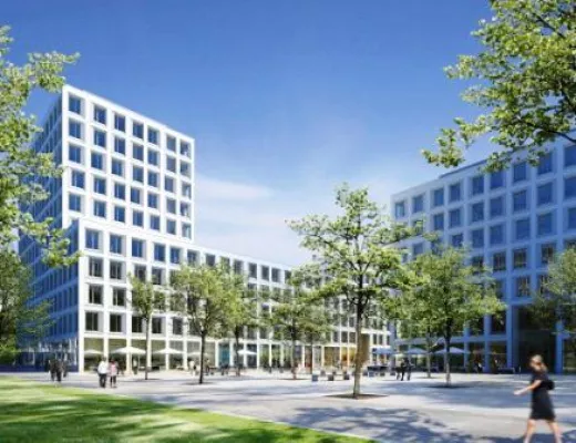 Bild: HOCHTIEF Projektentwicklung legt Grundstein für „forum am Hirschgarten“