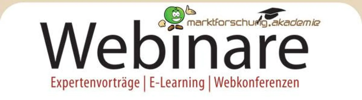 marktforschung - marktforschung.de Webinare Logo