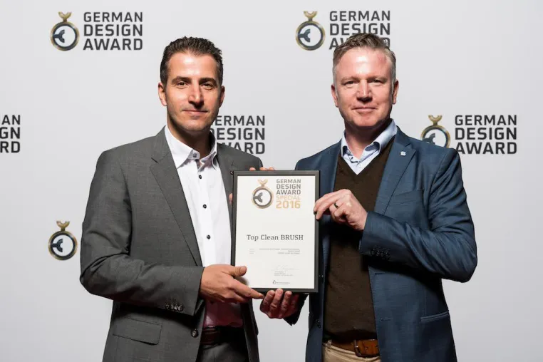 Bild: TOP CLEAN wurde mit dem German Design Award 2016 ausgezeichnet