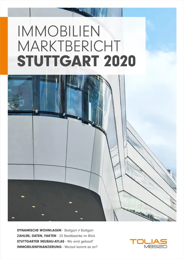 Titelseite - Stuttgarter Immobilienmarktbericht TOLIAS MBS20