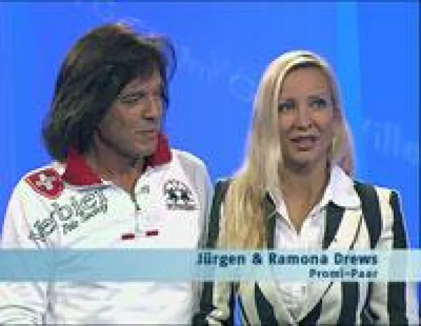 Bild: Jürgen und Ramona Drews im Gespräch mit Bruder Paulus, Sonntag 23.09.07, 8.30 Uhr, N24