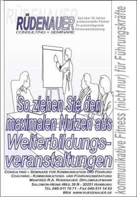 Bild: So ziehen Sie mehr Nutzen aus Weiterbildungsmaßnahmen