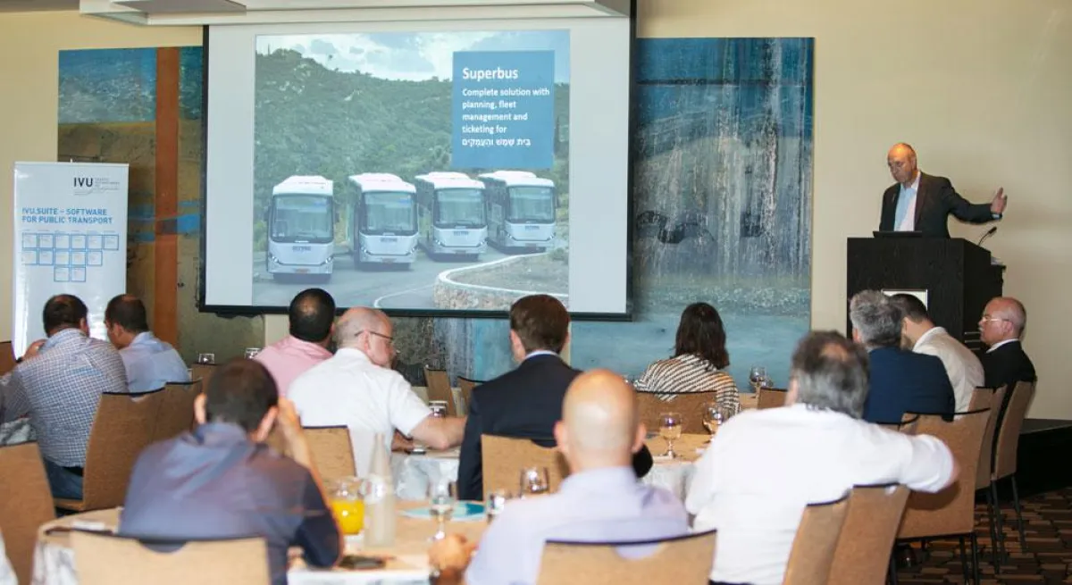 Die IVU Traffic Technologies AG eröffnete ihre Niederlassung in Israel (Quelle: IVU)