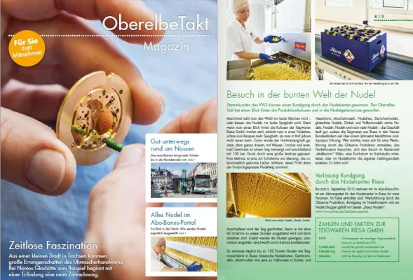 Bild: Eine Reise vom Ziffernblatt bis zum Hartweizengrieß