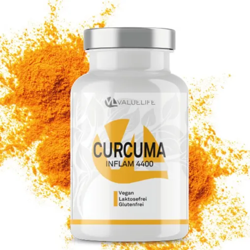 Bild: Curcuma Inflam 4400 - Curcuma ohne Belastung durch Schwermetalle