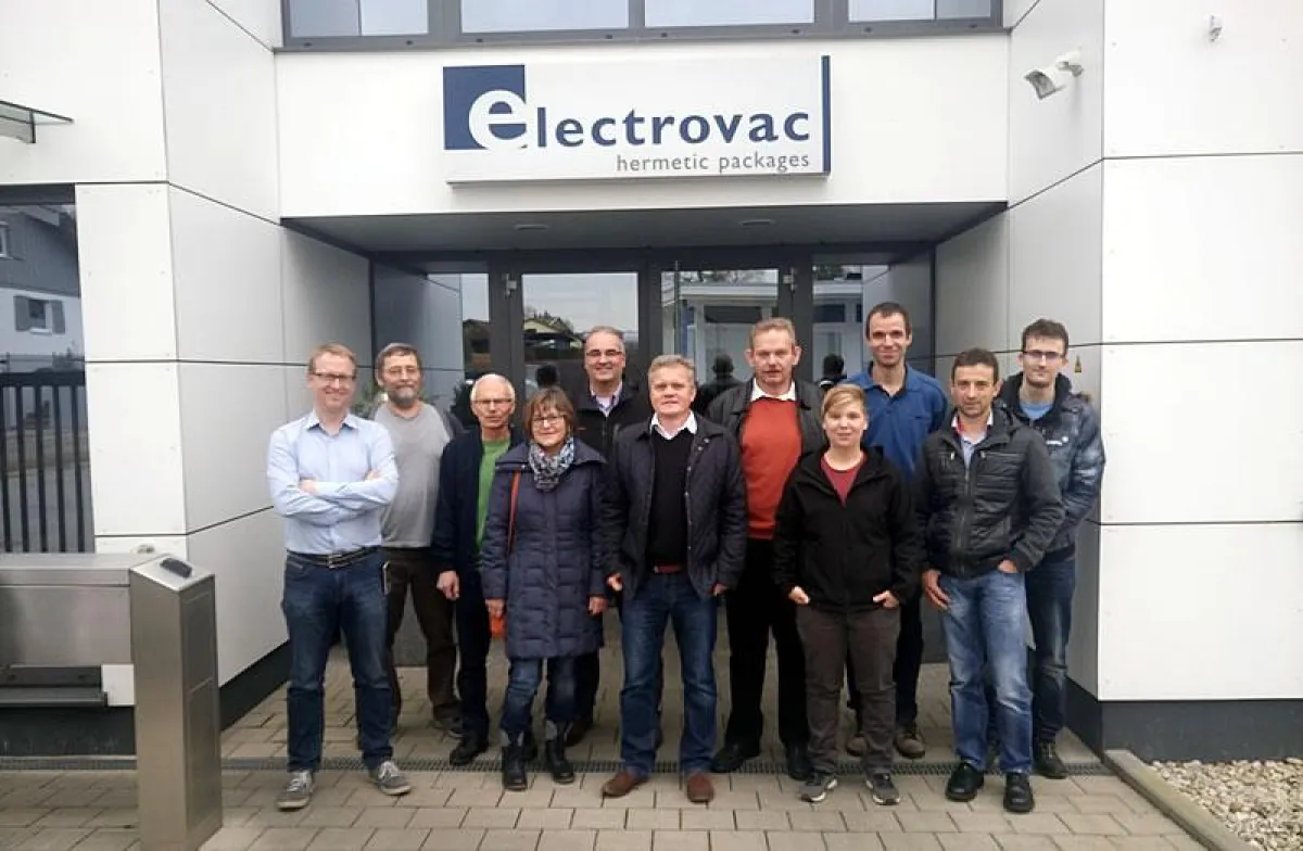 Industriemeistervereinigung Passau besichtigt die Firma Electrovac