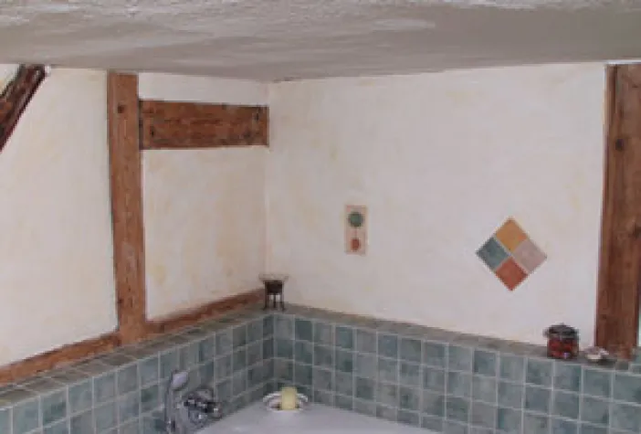 Bild: Irdischer Baustoff – himmlisches Klima