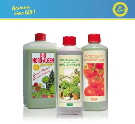 Bild: Braunalgen, Brennnessel und Schachtelhalm zur biologischen Düngung