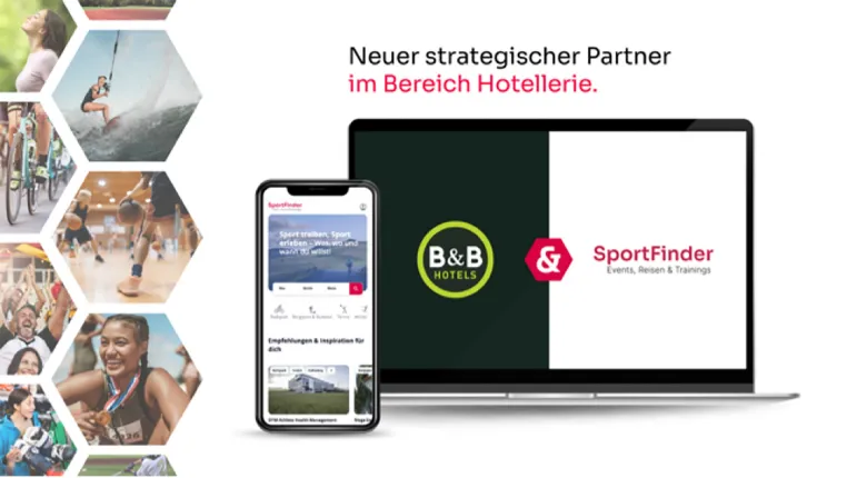 B&B HOTELS CNE und SportFinder werden strategische Partner Bild: B&B HOTELS CNE und SportFinder werden strategische Partner