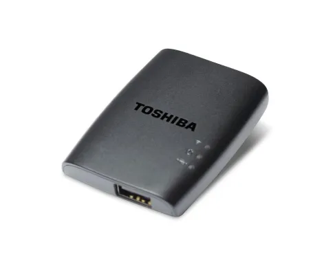 Bild: Toshiba präsentiert Festplatten-Adapter für Drahtlosverbindung mit Endgeräten