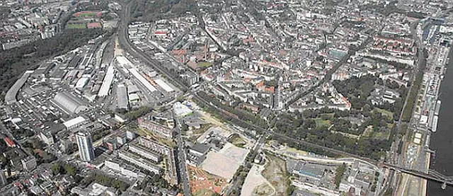 Bild: Parkstadt Süd und der ÖPNV im Kölner Süden