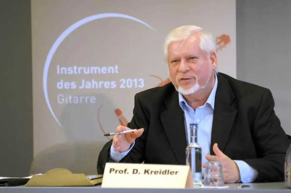 Schirmherr Prof. Dieter Kreidler