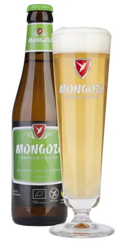 Mongozo glutenfreies Pilsener auf Biofach Bild: Mongozo glutenfreies Pilsener auf Biofach