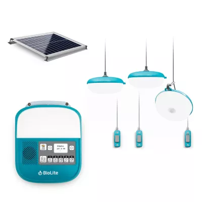 Bild: BioLite stellt SolarHome 625 vor: Eine kompakte Solarenergielösung für netzunabhängige Beleuchtung
