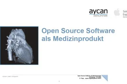 Bild: Open Source Software in der Medizin - Chancen und Risiken