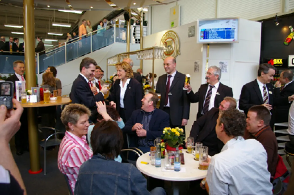 Ulrike Freund und Günther Oettinger