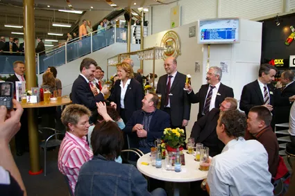 Bild: Günther Oettinger zu Gast bei Gold Ochsen