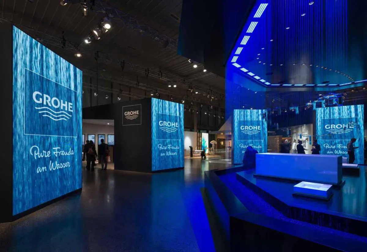 Grohe auf der ISH 2015 in Frankfurt, © SCHMIDHUBER; Foto: Jörg Hempel