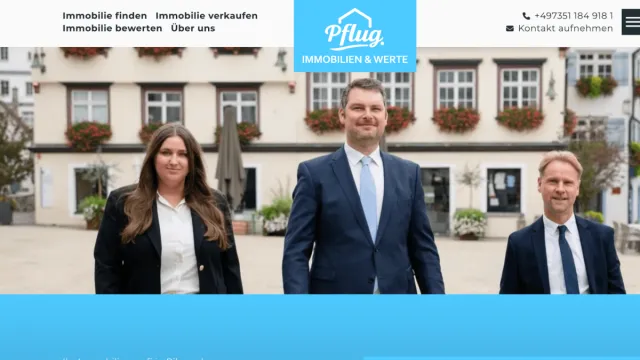 Bild: Ihr Immobilienmakler in Biberach an der Riss - Pflug. Immobilien & Werte