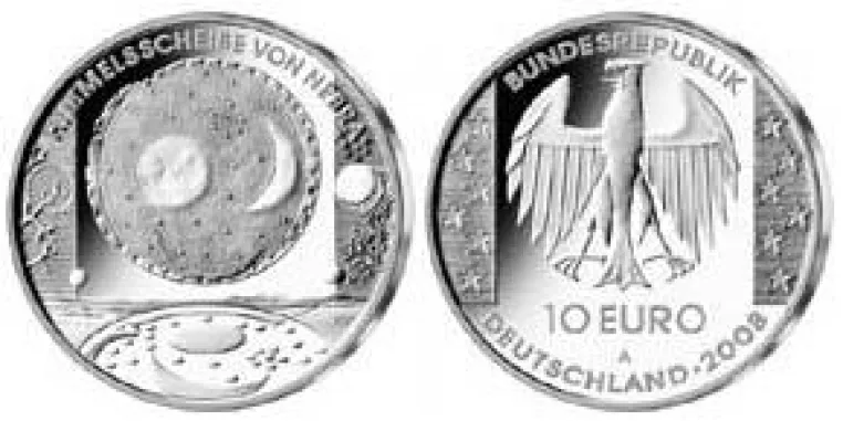 Bild: Der geschmiedete Himmel – geprägt in edles Euro-Silber