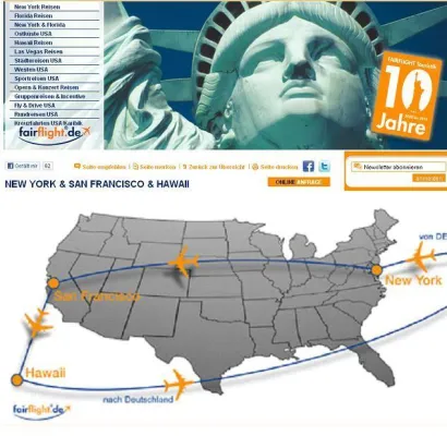 Bild: FAIRFLIGHT Touristik bietet neue Städtekombinationen mit dem A380 an