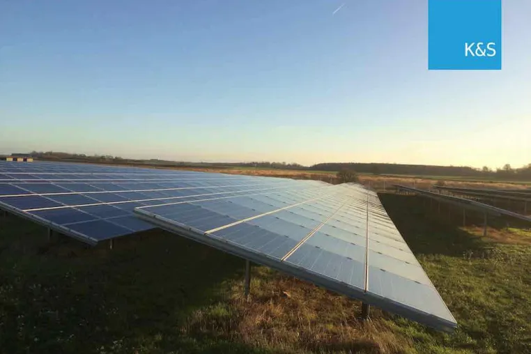 K&S berät die Better Energy Invest A/S beim Erwerb mehrerer dänischer Solarparks Bild: K&S berät die Better Energy Invest A/S beim Erwerb mehrerer dänischer Solarparks