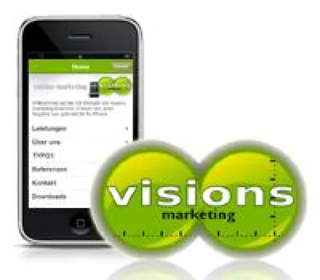 Bild: visions-marketing Website jetzt iPhone-optimiert und mit kostenlosen E-Art wallpapers