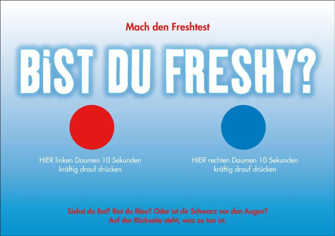 1000 Konsumentinnen sollen beim Freshtest für Mundpropaganda sorgen