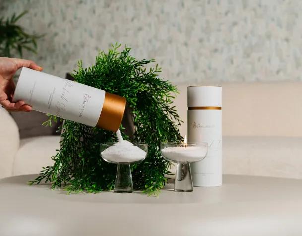 Bild: Verlieben Sie sich in die duftenden, natürlichen Wachspulverkerzen von The Candledust