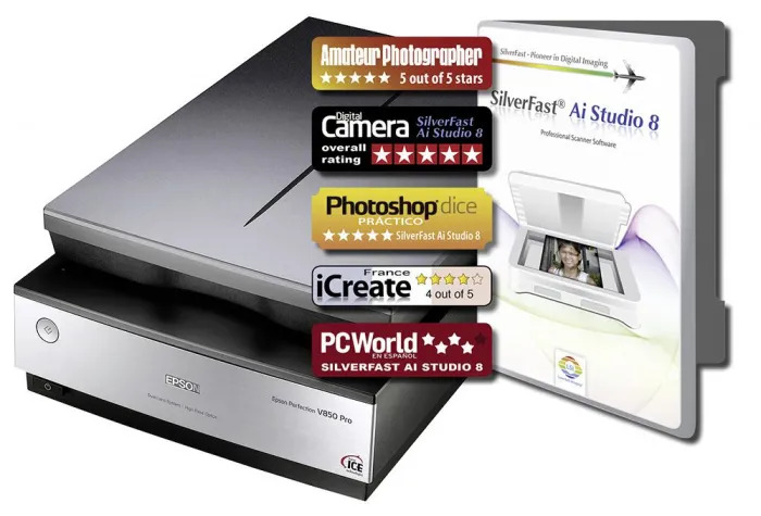 Bild: SilverFast 8 für neue EPSON Perfection Scanner V800 Photo und V850 Pro