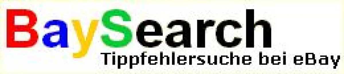 BaySearch sucht bei eBay nach Auktionen mit Tippfehlern