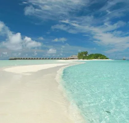Bild: Das COMO Shambhala Retreat auf Cocoa Island, Malediven