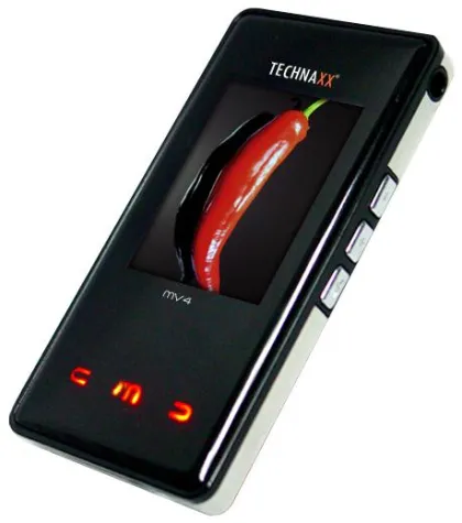 Technaxx MV4 mit Touch-Panel-Bedienung Bild: Technaxx MV4 mit Touch-Panel-Bedienung