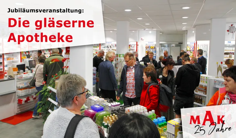 25 Jahre MAK - Erfolgsgeheimnisse der Apotheken von Albrecht Kiesow enthüllt Bild: 25 Jahre MAK - Erfolgsgeheimnisse der Apotheken von Albrecht Kiesow enthüllt