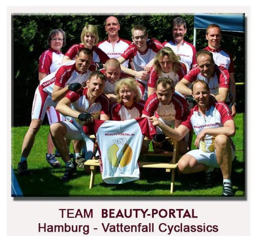 Vierzehn Jedermänner werden am 21. August für das TEAM BEAUTY-PORTAL bei den Hamburg-Vattenfall Cyclassics in die Pedale treten