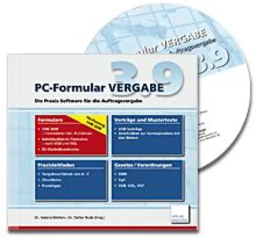 Reform des Vergaberechts in Kraft – Formularsoftware jetzt aktualisiert Bild: Reform des Vergaberechts in Kraft – Formularsoftware jetzt aktualisiert