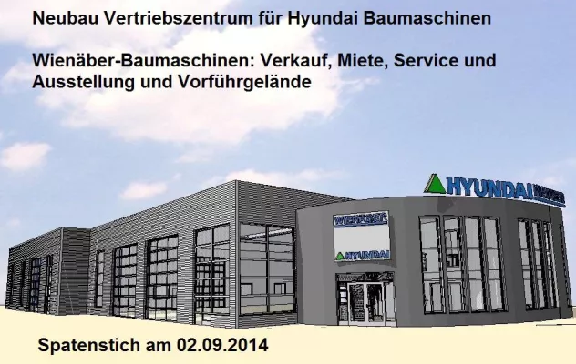 Bild: Wienäber Baumaschinen erobert mit Hyundai den Norden