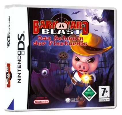 Bild: Neu für Nintendo DS™ - Barnyard Blast - Das Schwein der Finsternis beginnt seine Jagd