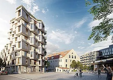 Bild: KUPA bleibt kupa: Bauwerk startet Vertrieb für Eigentumswohnungen auf Gelände der Kuvertfabrik München-Pasing