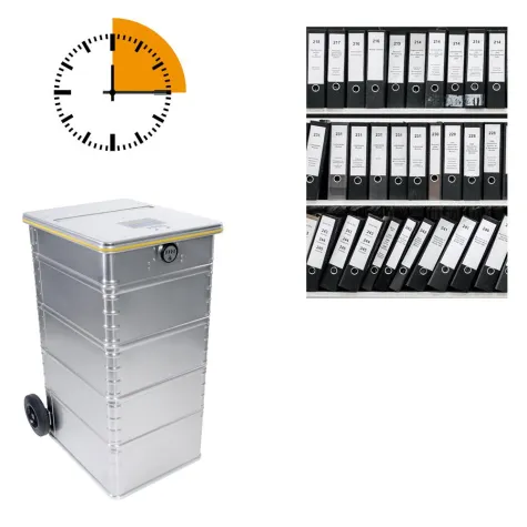 Daten- und Aktenvernichtung leicht gemacht Bild: Daten- und Aktenvernichtung leicht gemacht