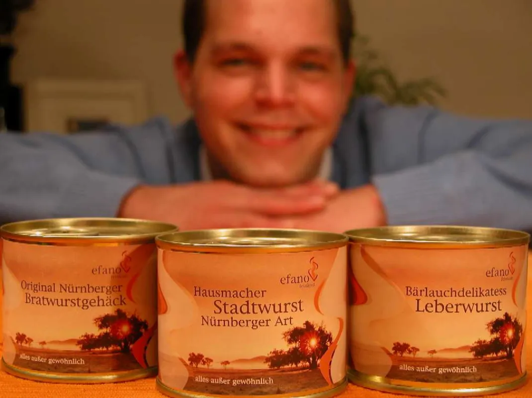 Und wieder eine efano-Idee mehr: Claus Steiner und sein Frankentrio.