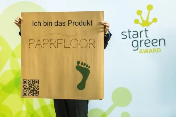 Bild: paprfloor ist einer der drei deutschen Kandidaten für die internationale Cleantech Open Global Ideas Challenge
